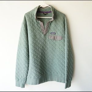 Men’s Patagonia Diamond Quilt Pullover Medium